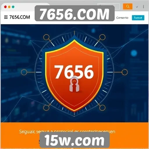Segurança e proteção de dados no site 7656.COM