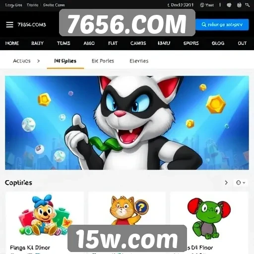 7656.COM oferece uma variedade de jogos online